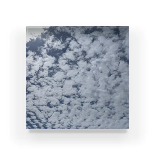 いつでも空と雲 Acrylic Block