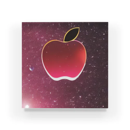 スペース・アップル🍎 アクリルブロック