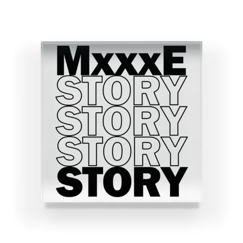 MxxxE-logo Acrylic Block