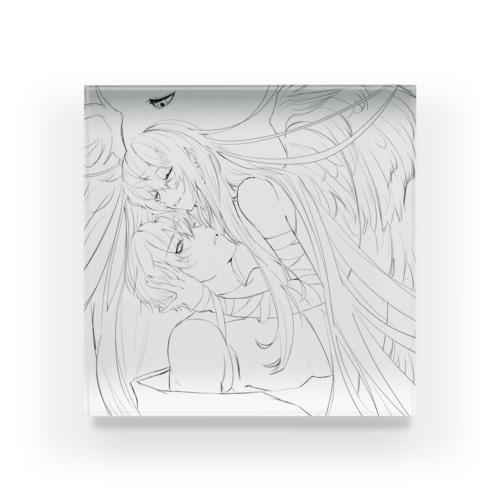 Just stay by my side forever Acrylic Block