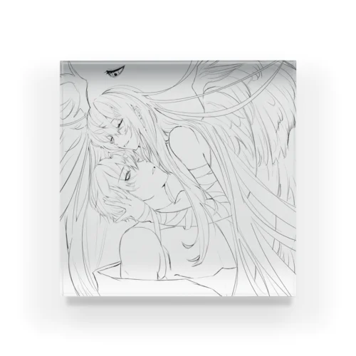 Just stay by my side forever Acrylic Block