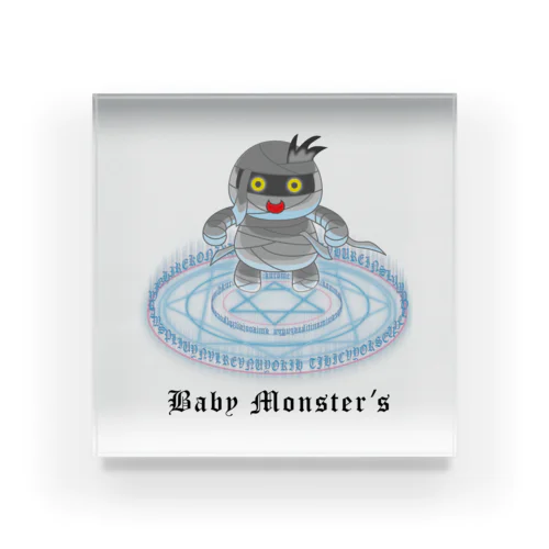 Baby　Monster’ｓ「ミイラ君」 Acrylic Block