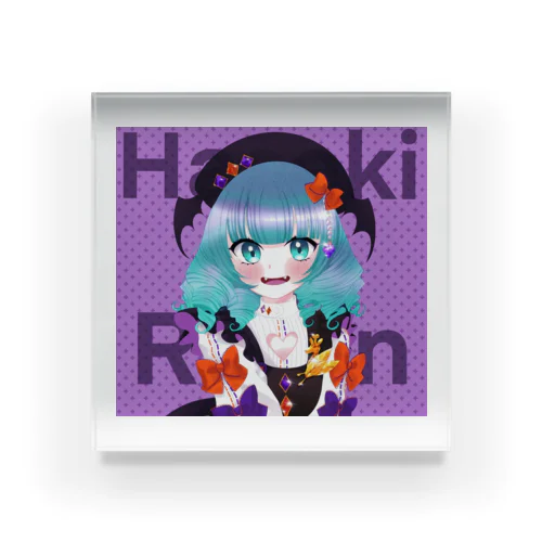 ハロウィン葉石りん Acrylic Block