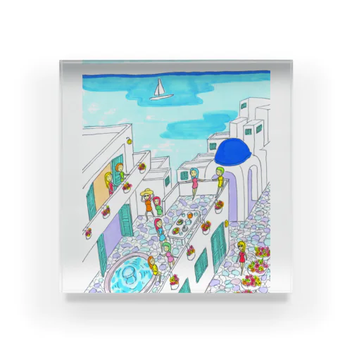 エーゲ海ガールズ Acrylic Block