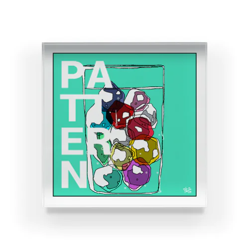 PATTERN Acrylic Block