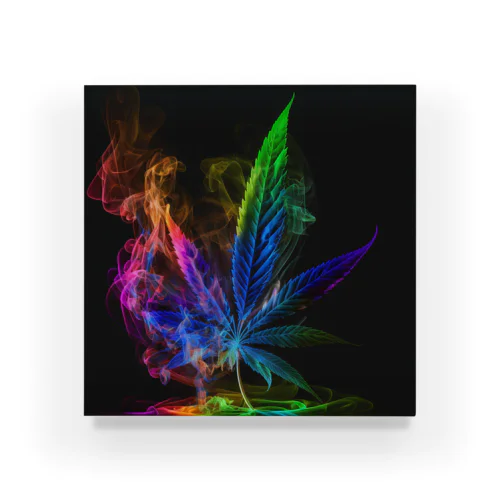 Smoke- hemp Acrylic Block