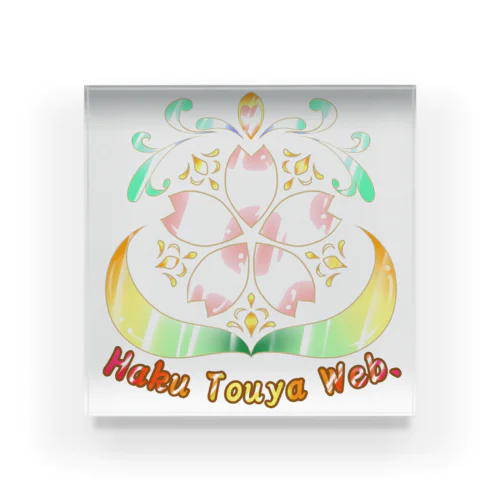 Haku Touya Web. Acrylic Block