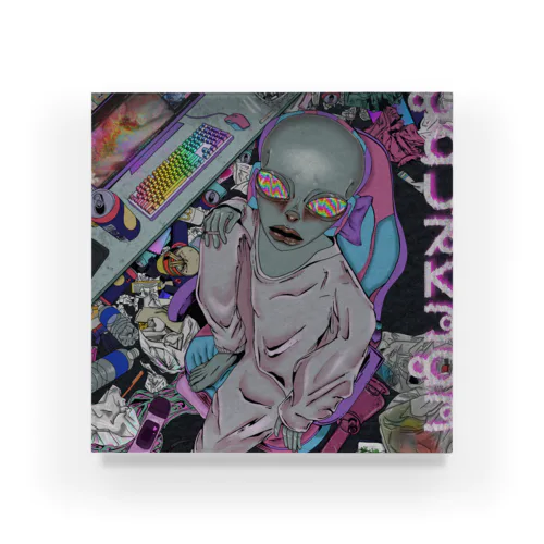 ニートグレイちゃん Acrylic Block
