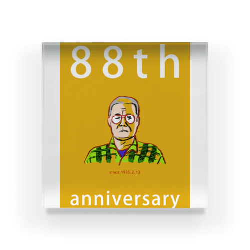 88th anniversary limited item Acrylic Block