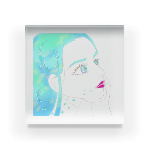 水の女神 Acrylic Block