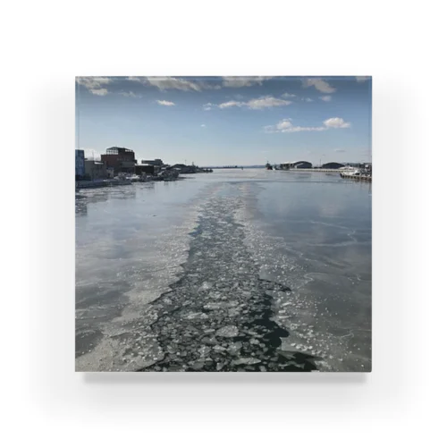 201902111352001　漁船の足跡 Acrylic Block
