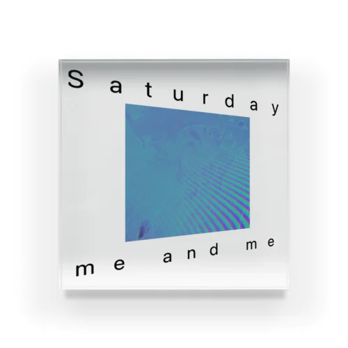 Me plus me Acrylic Block