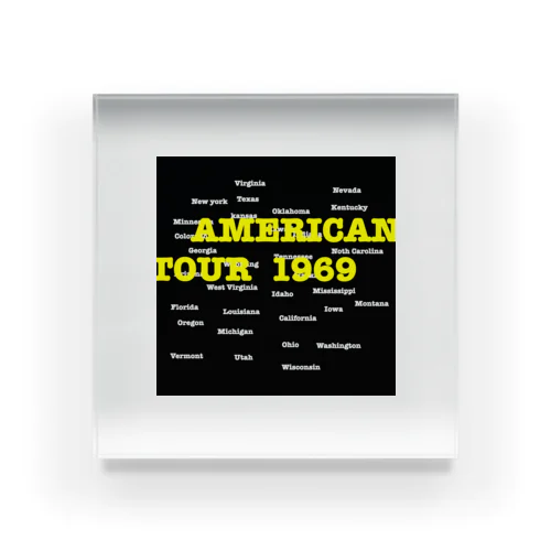 AMERICAN TOUR Acrylic Block