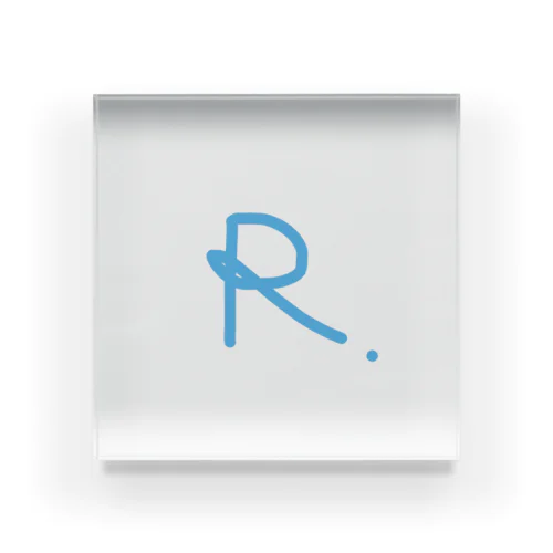 R.(あーるどっと) Acrylic Block