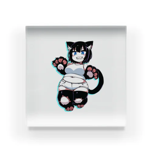 猫井鈴子（ねこいすずこ） Acrylic Block