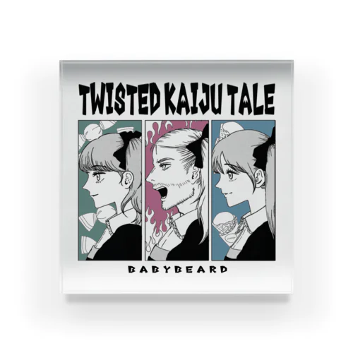 BABYBEARD "Twisted Kaiju Tale" Acrylic Block