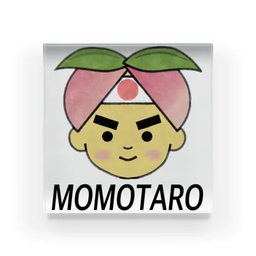 MOMOTARO Acrylic Block