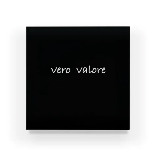 vero valore Acrylic Block