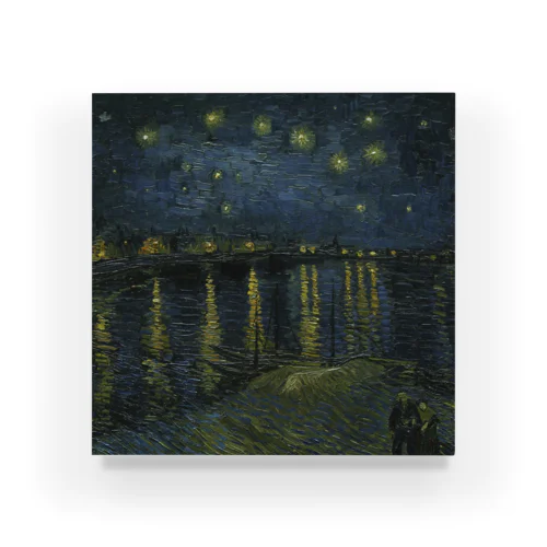 ローヌ川の星月夜 / Starry Night Acrylic Block