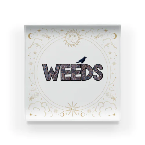 オリエンタルWEEDS Acrylic Block