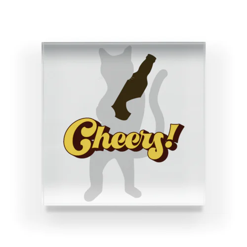 Cheers! Acrylic Block