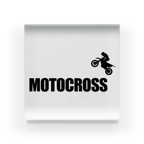 MOTOCROSS アクリルブロック