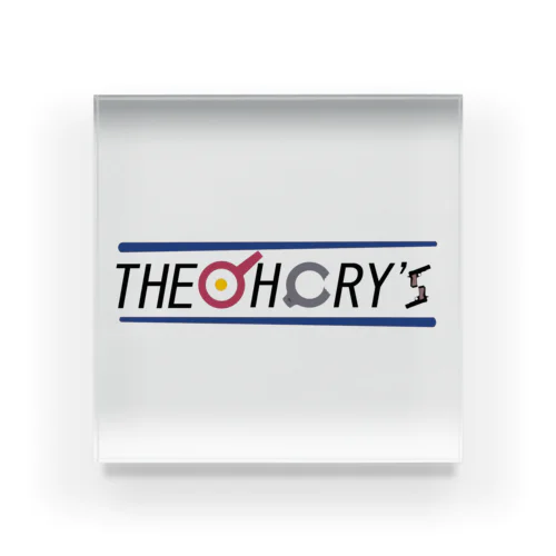 THE OHCRY'S（切り抜き文字） アクリルブロック
