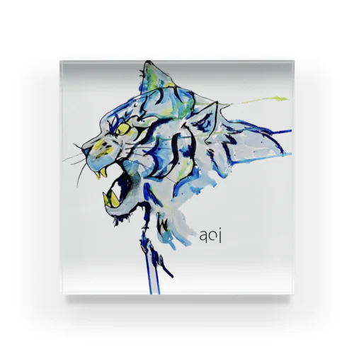 とらさんパワーグッズ Acrylic Block