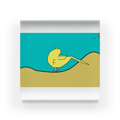 F Acrylic Block
