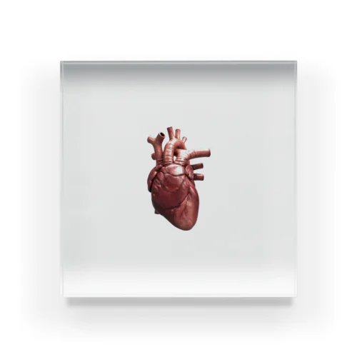 THE Heart Acrylic Block