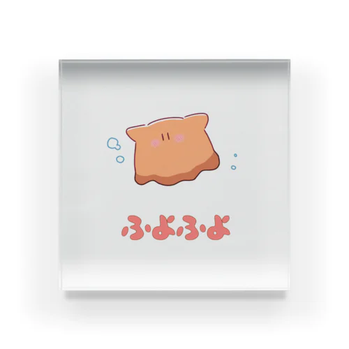 ふよふよめんだこちゃん Acrylic Block