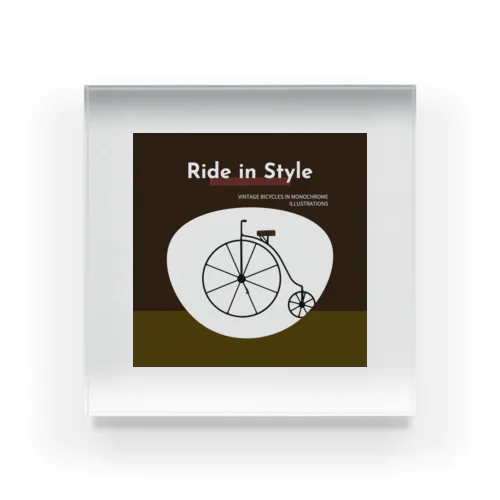 Ride in Style Acrylic Block