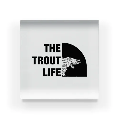 THE TROUT LIFE アクリルブロック