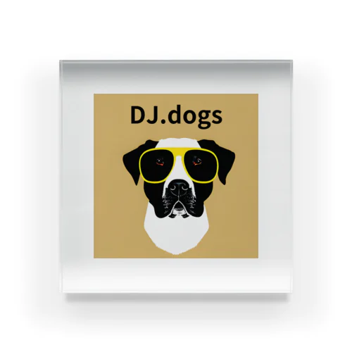 DJ.dogs dogs 7 Acrylic Block