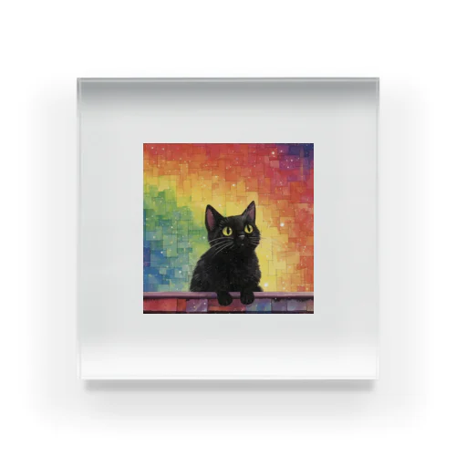 黒猫ビビ Acrylic Block