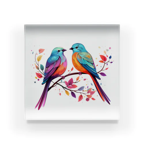 Birds in the Ramus Acrylic Block