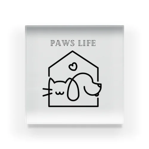 PAWS LIFE アクリルブロック