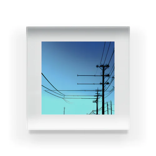 Urban Skies Acrylic Block