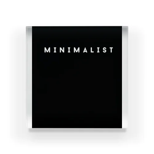 MINIMALIT アクリルブロック