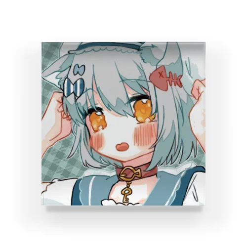 しろねちゃん Acrylic Block