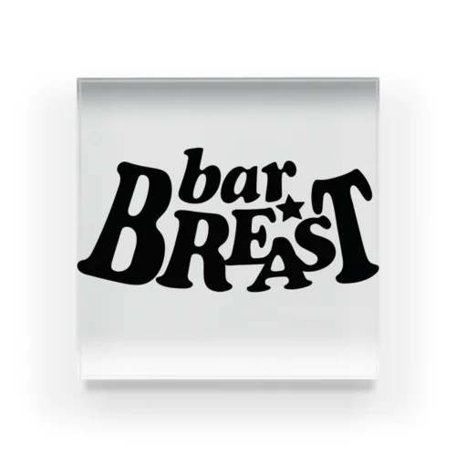 BREAST アクリルブロック