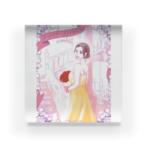 れーなんぼ誕生日グッズ2023 Acrylic Block