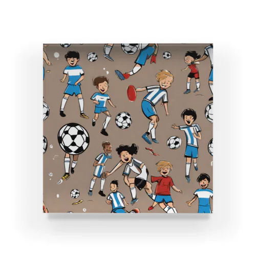 サッカー小僧 Acrylic Block