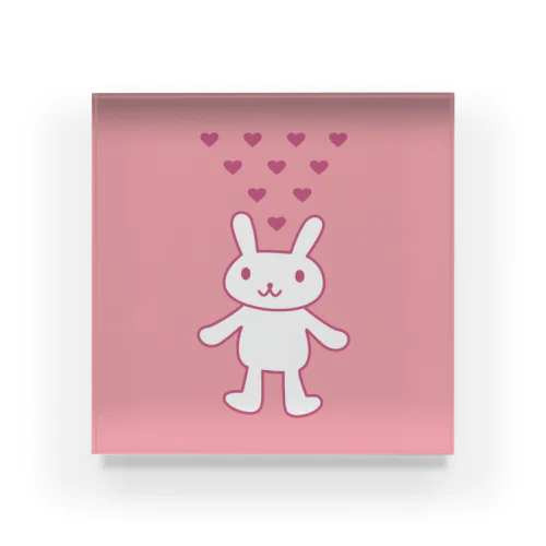 LOVELY♡RABBIT Acrylic Block