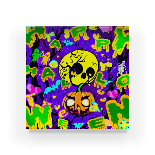 HAPPY HALLOWEEN TRICK OR TREAT Acrylic Block