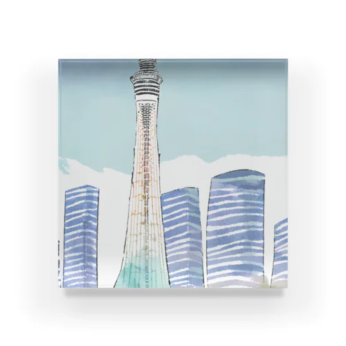 東京_02 Acrylic Block