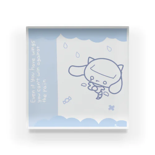 あめのひなきむしどらごん Acrylic Block