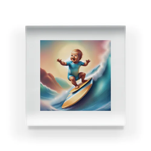 Baby surf アクリルブロック