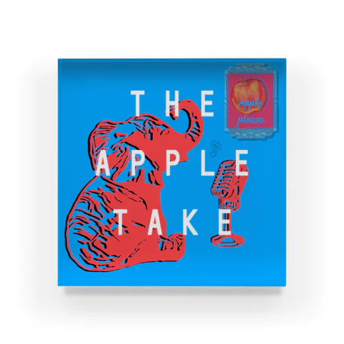 amf2  vol.4『THE APPLE TAKE』 Acrylic Block