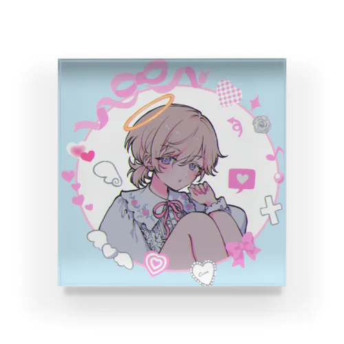 2024年美少年展コラボアイテム Acrylic Block